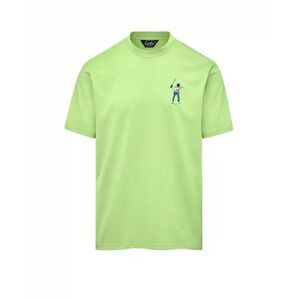 Eastside Golf T-Shirt Mens Small Paradise Green Swingman Logo Performance NWT